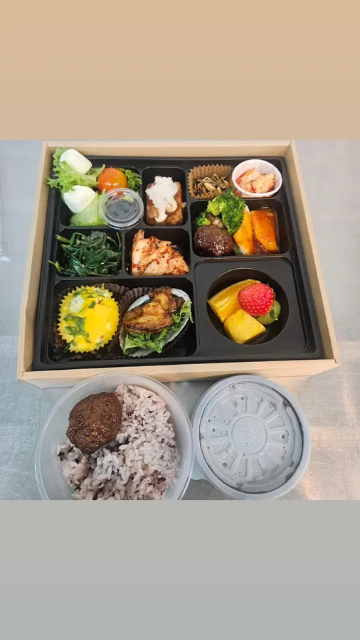 한식 코스 정찬 박스 이윤선쿠킹스튜디오 도시락